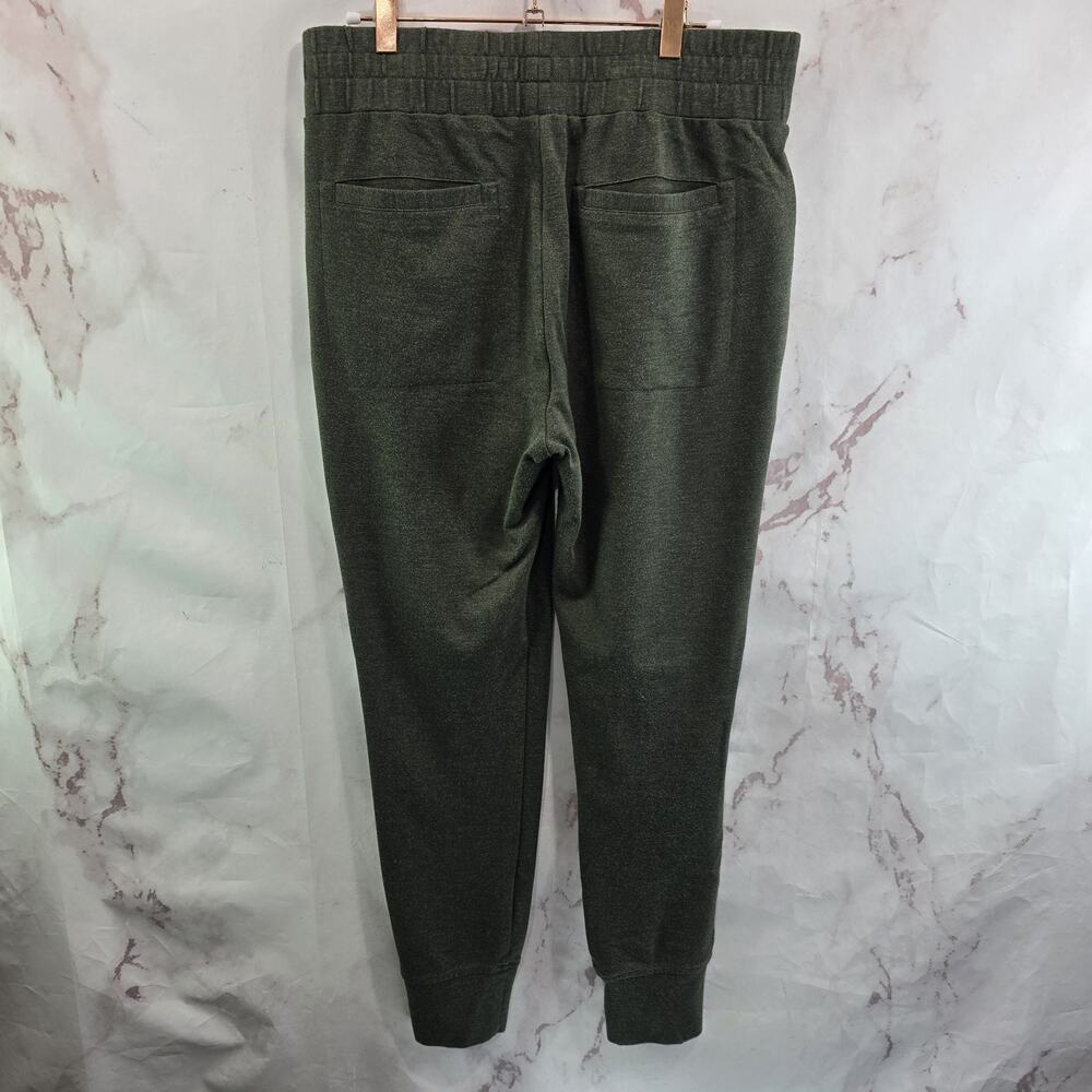 Cabi Pants Womens Medium Green Pivot Jogger 3923 Stretch Jersey Pull On Pocket
